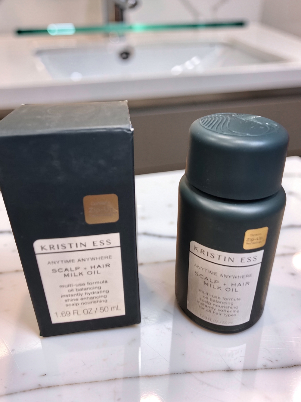 Kristin Ess Anytime Anywhere Scalp + Hair Milk Oil - 1.69 fl oz NEW